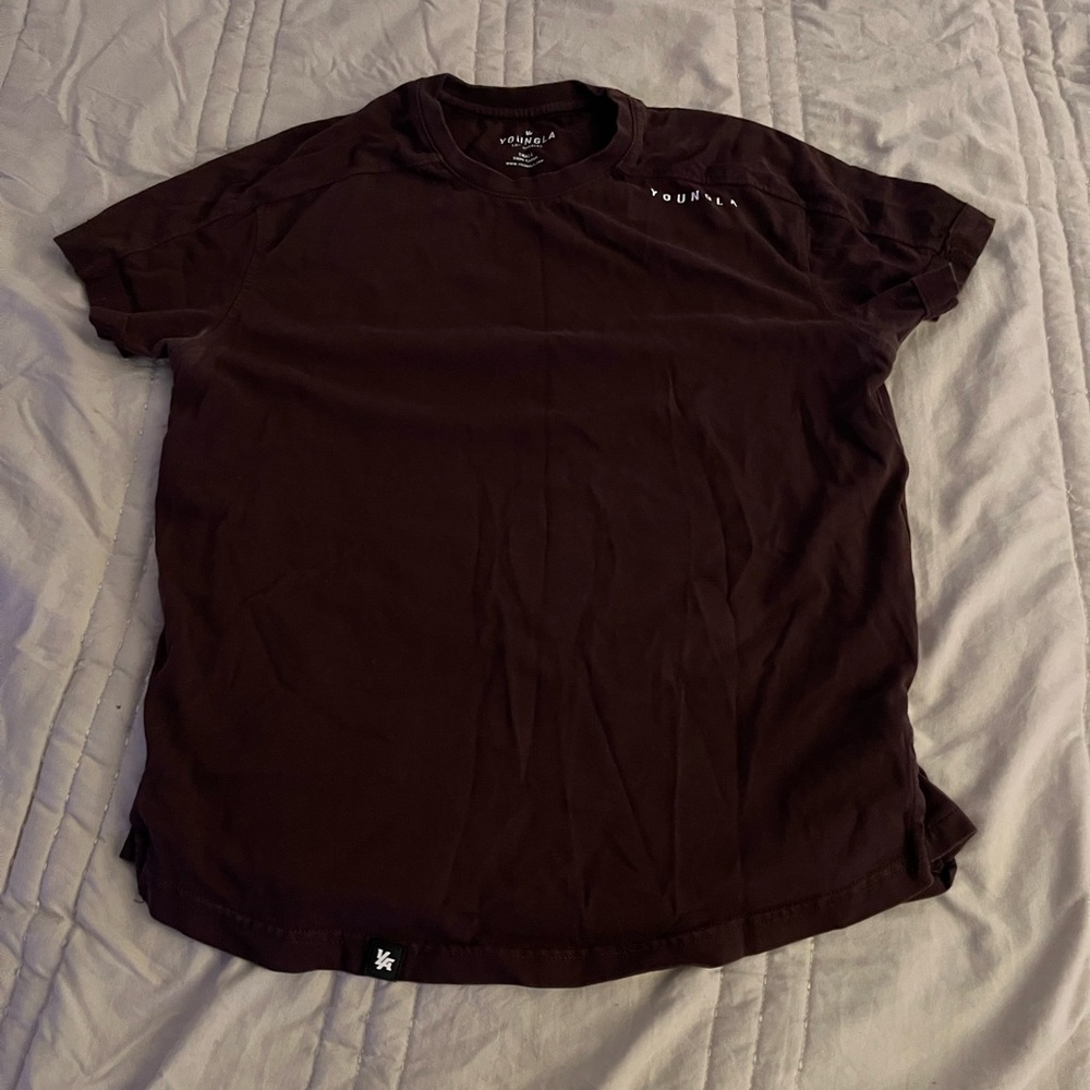 YoungLA Dark Brown Short Sleeve Tee